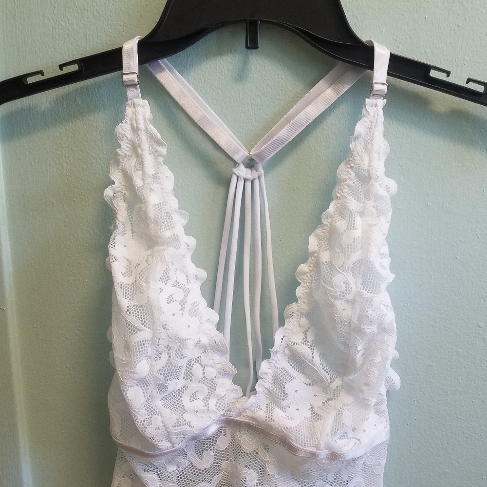 VENUS White lace body suit - Picture 4 of 6